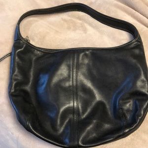 Leather coach bag